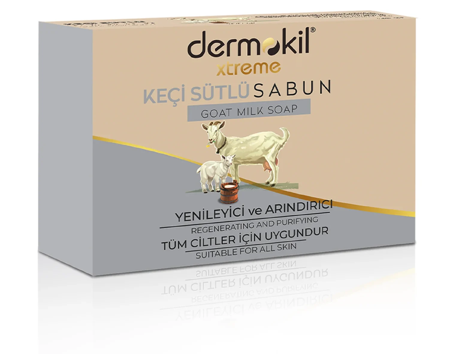 Dermokil - Φυσικό Σαπούνι με εκχύλισμα Κατσικίσιου Γάλακτος 100 gr