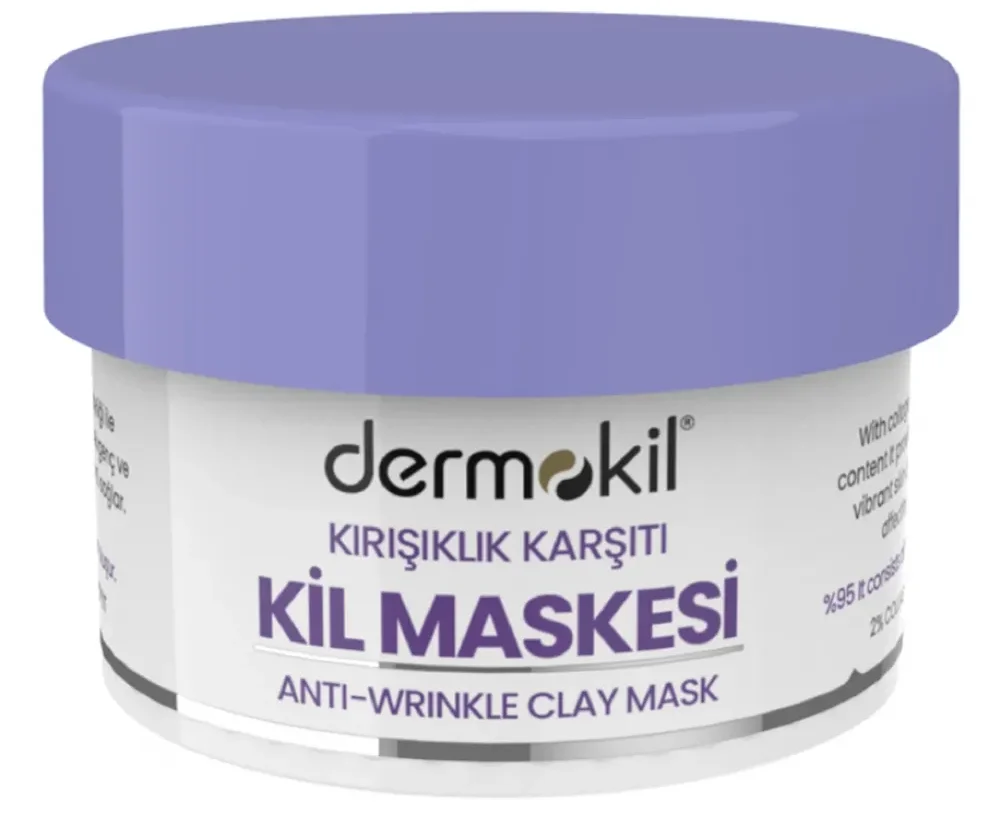 DERMOKIL - CLAY MASK ΚΑΤΑ ΤΩΝ ΡΥΤΙΔΩΝ 50 ML
